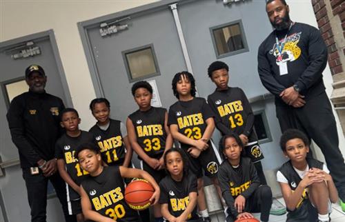 3rd and 4th grade boys basketball team